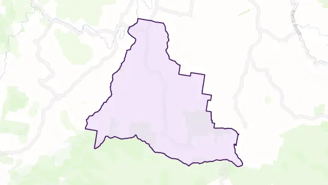Running Creek Area Boundary Map