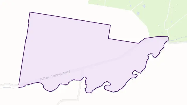 Ryeford Area Boundary Map