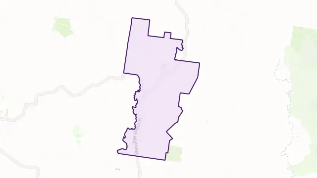 Sandy Ridges Area Boundary Map