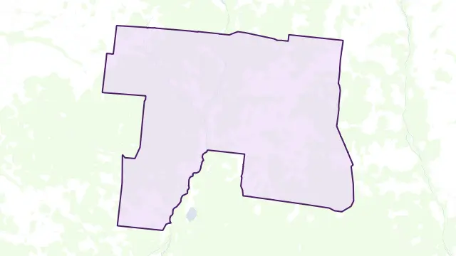 Scrubby Creek Area Boundary Map