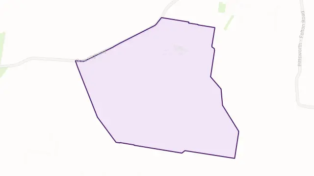 Scrubby Mountain Area Boundary Map