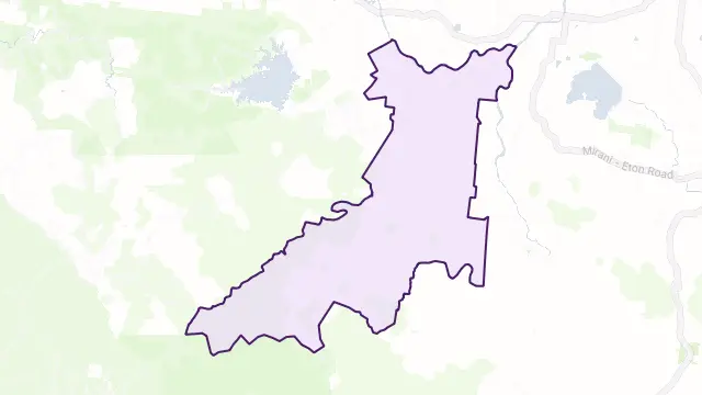 Septimus Area Boundary Map