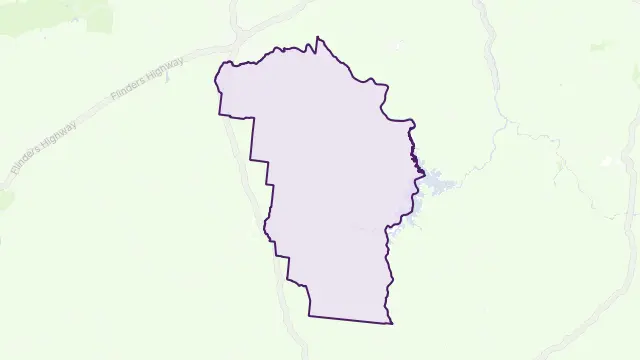 Seventy Mile Area Boundary Map