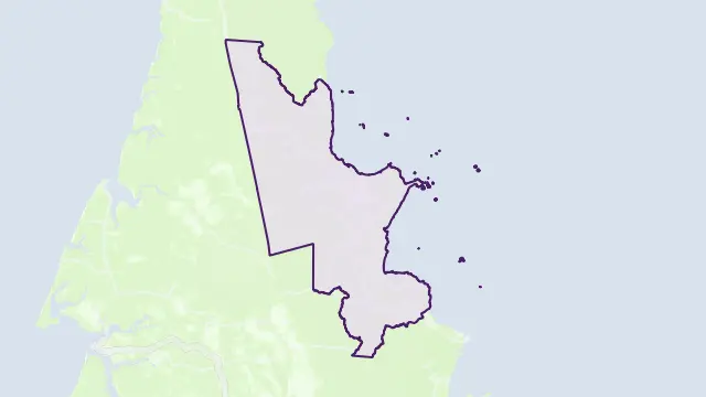 Shelburne Area Boundary Map