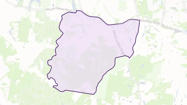 Sheldon Area Boundary Map