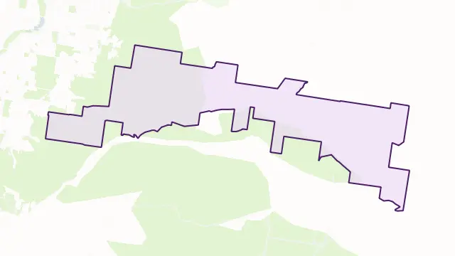 Silver Ridge Area Boundary Map