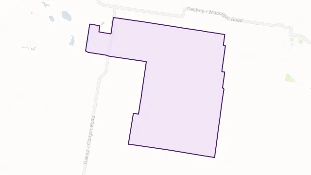 Silverleigh Area Boundary Map