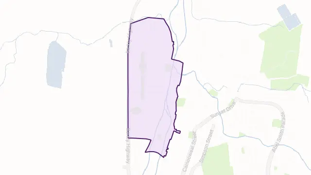 Soldiers Hill Area Boundary Map
