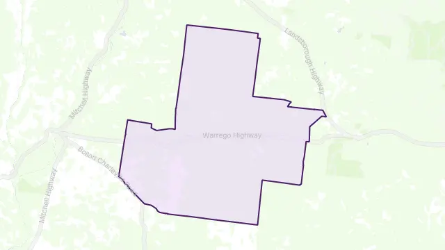 Sommariva Area Boundary Map