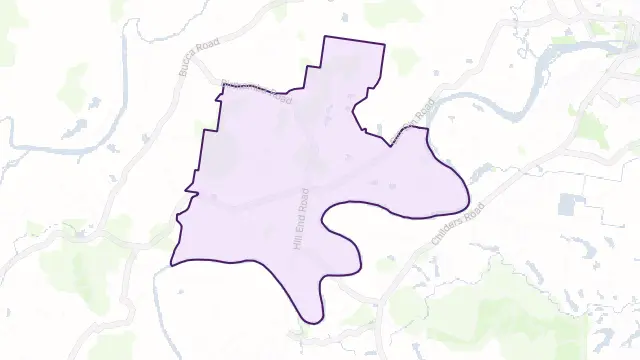 South Kolan Area Boundary Map
