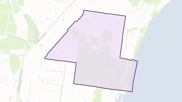 South Mackay Area Boundary Map
