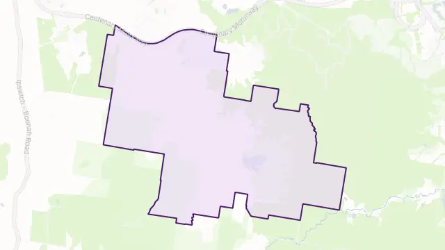 South Ripley Area Boundary Map