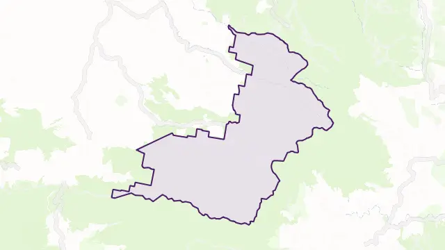 Southern Lamington Area Boundary Map