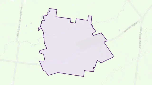 Southwood Area Boundary Map