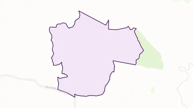 Splinter Creek Area Boundary Map