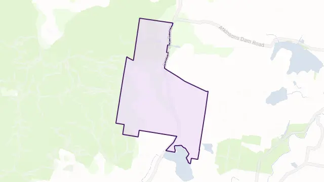 Spring Creek Area Boundary Map