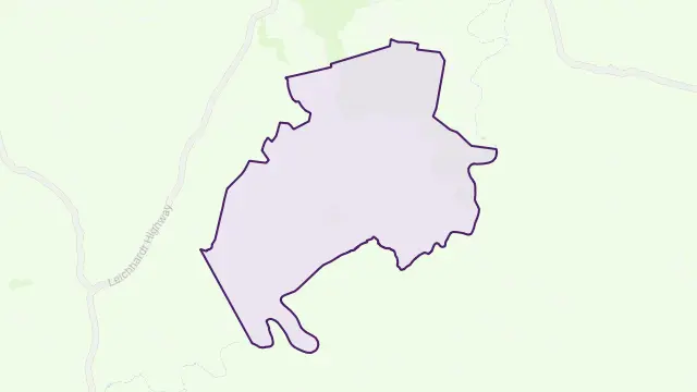 Spring Creek Area Boundary Map