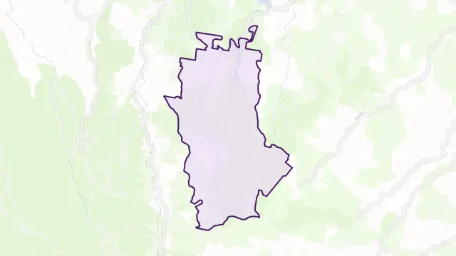 Springbrook Area Boundary Map