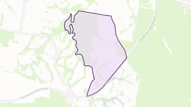 Springfield Area Boundary Map