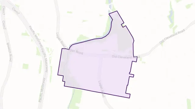 Stones Corner Area Boundary Map
