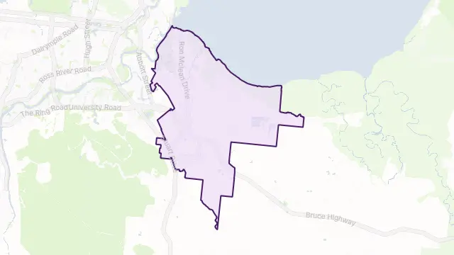 Stuart Area Boundary Map