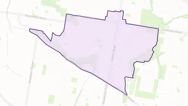 Sunnybank Area Boundary Map