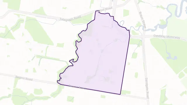 Taigum Area Boundary Map