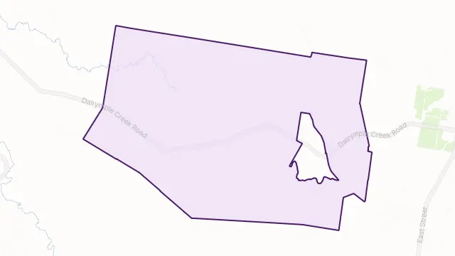 Talgai Area Boundary Map
