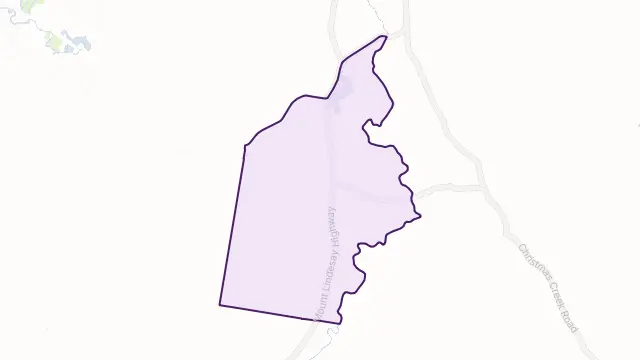 Tamrookum Area Boundary Map