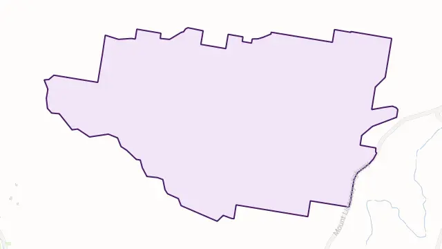 Tamrookum Creek Area Boundary Map