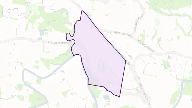 Tanah Merah Area Boundary Map