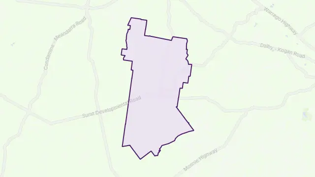 Tara Area Boundary Map
