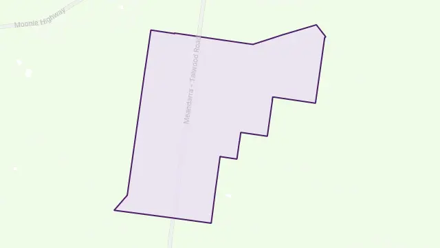 Tarawera Area Boundary Map