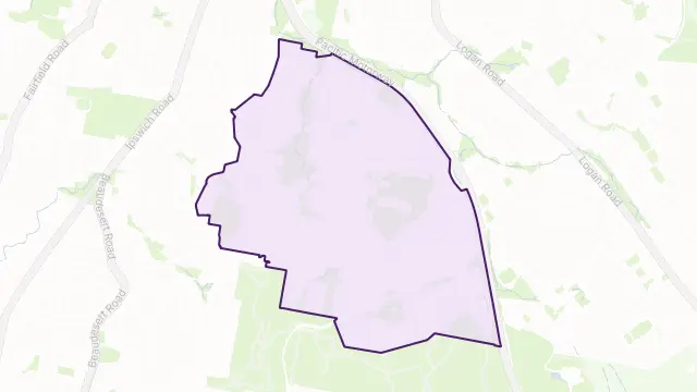 Tarragindi Area Boundary Map