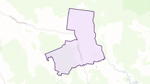 Taunton Area Boundary Map