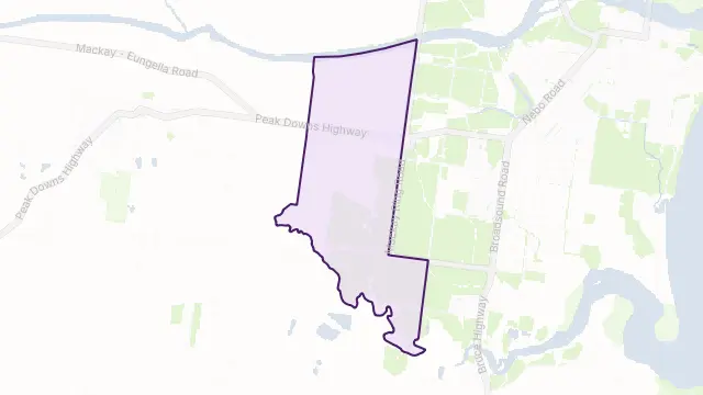 Te Kowai Area Boundary Map