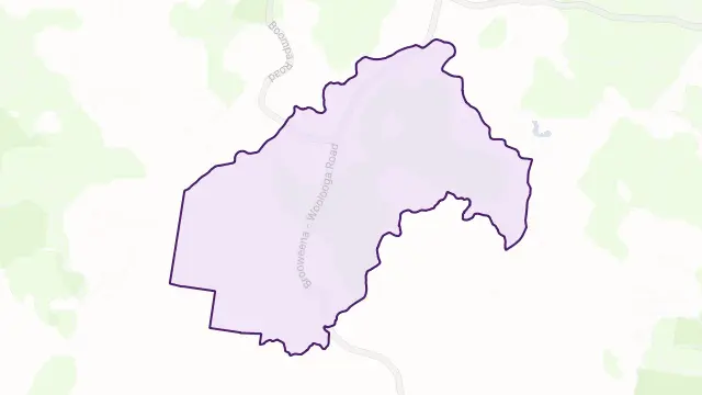 Teebar Area Boundary Map