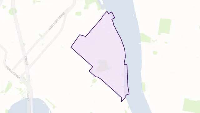 Teneriffe Area Boundary Map
