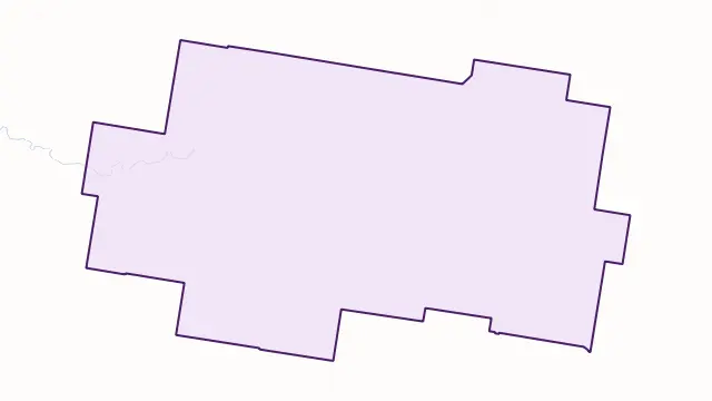 Teviotville Area Boundary Map