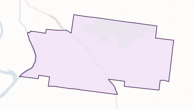 The Caves Area Boundary Map