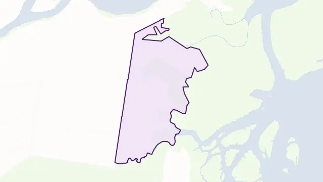 The Dimonds Area Boundary Map