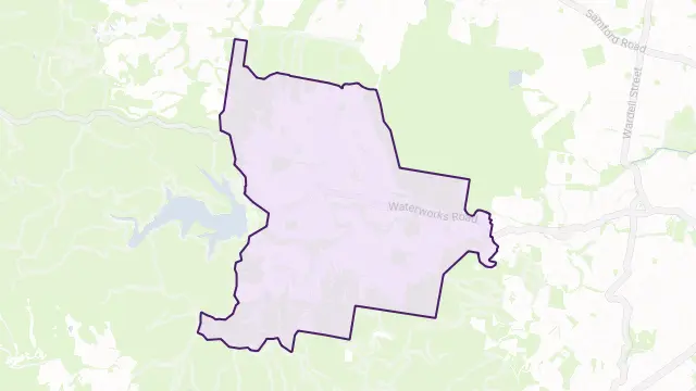 The Gap Area Boundary Map