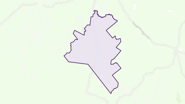 Theresa Creek Area Boundary Map