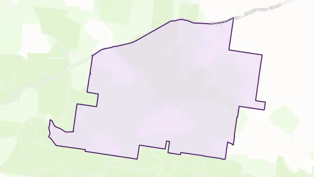 Thinoomba Area Boundary Map