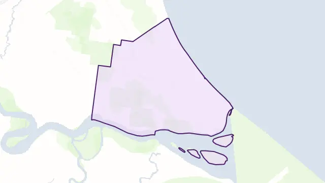 Thompson Point Area Boundary Map