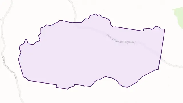 Thornville Area Boundary Map