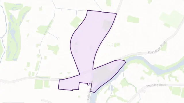 Thuringowa Central Area Boundary Map