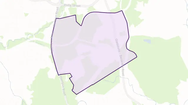 Toolooa Area Boundary Map