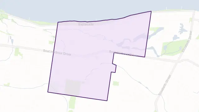 Torquay Area Boundary Map