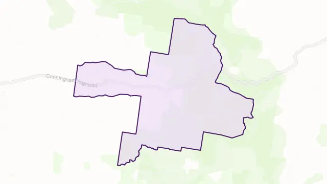 Tregony Area Boundary Map